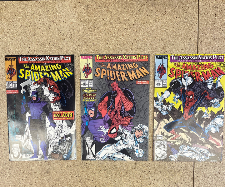 Amazing Spiderman #320-325 The Assassin Nation Plot
