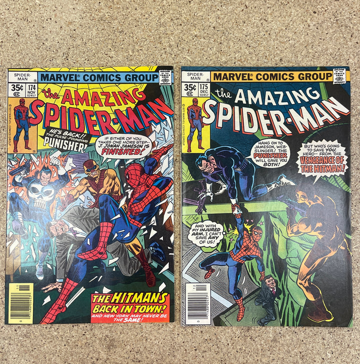 Amazing Spiderman #174-175 Punisher