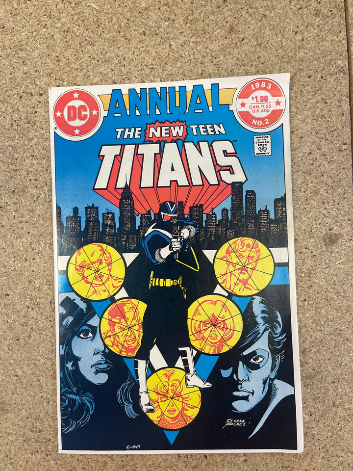 New Teen Titans Annual #2 1st Vigilante