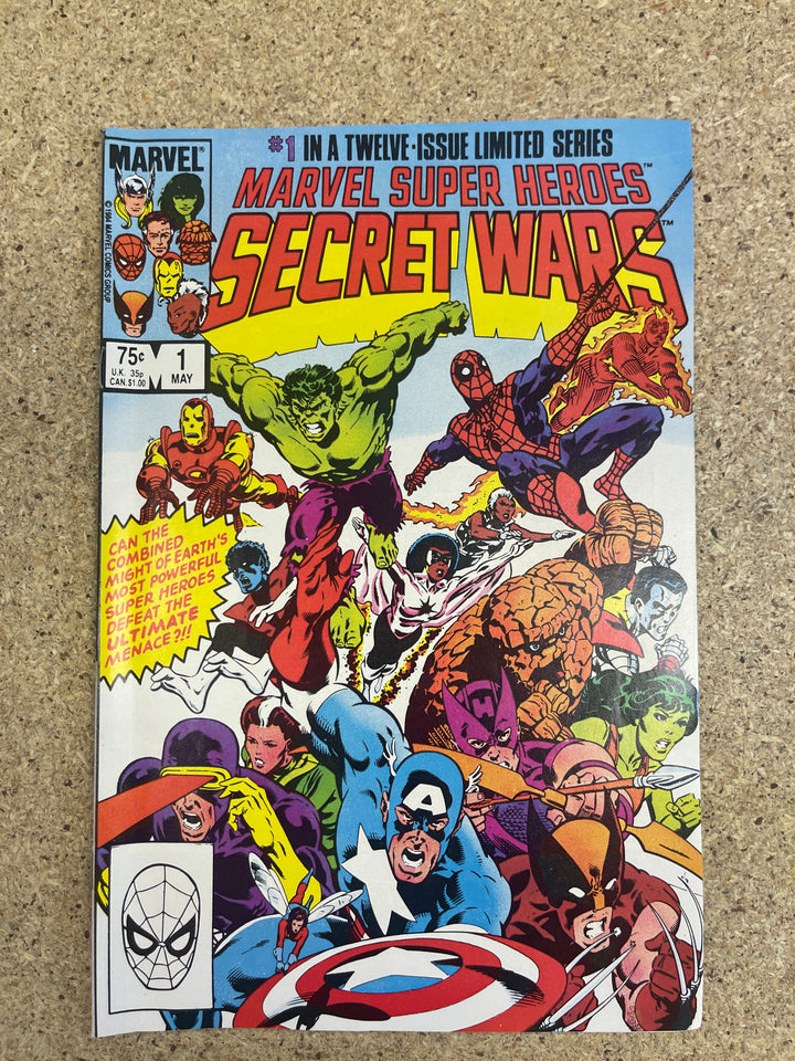 Marvel Super Heroes Secret Wars  #1 Blue Galactus