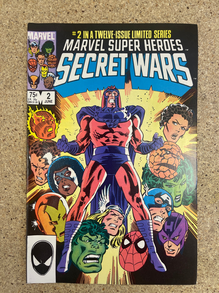 Marvel Super Heroes Secret Wars  #2