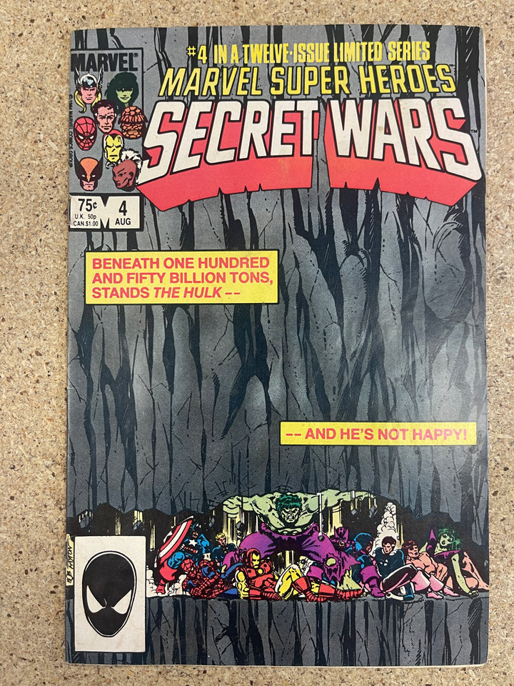 Marvel Super Heroes Secret Wars  #4