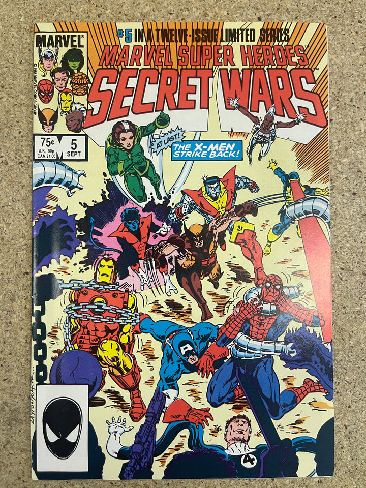 Marvel Super Heroes Secret Wars  #5