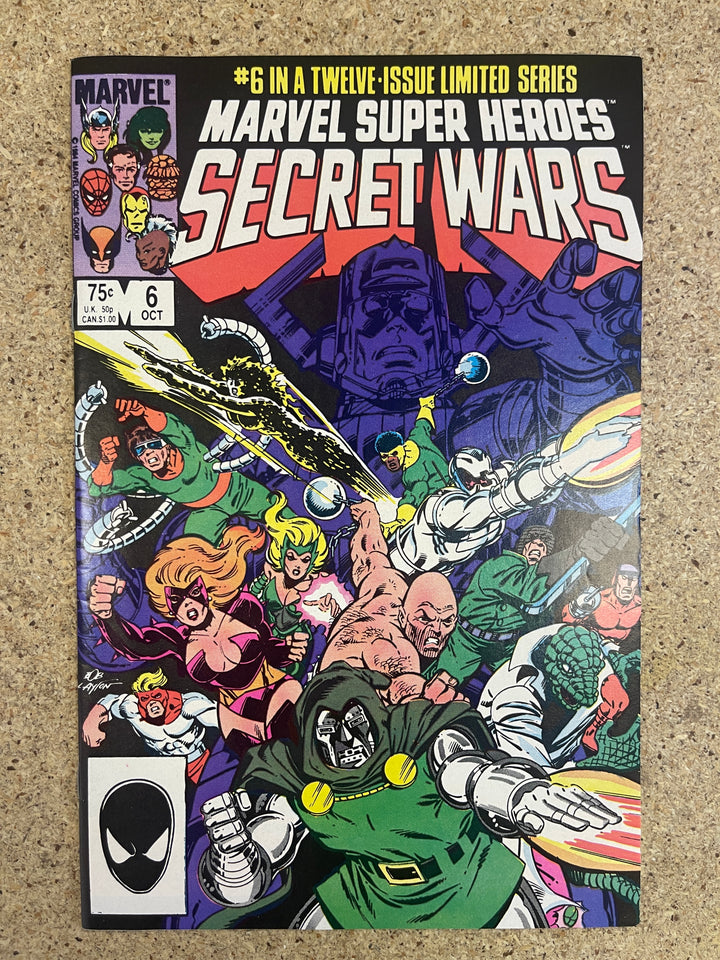 Marvel Super Heroes Secret Wars  #6