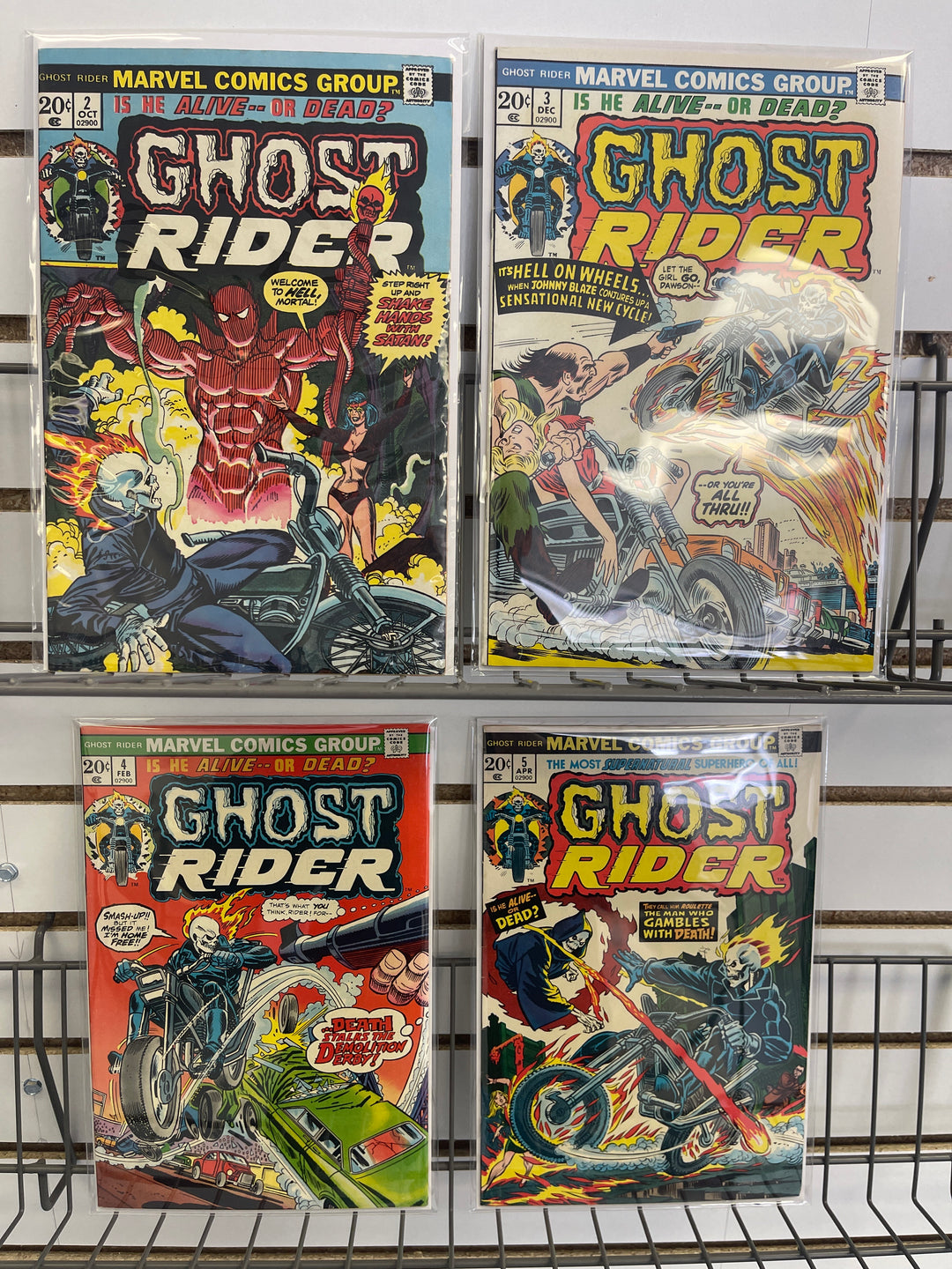 Ghost Rider Vol 1 (1973) Complete Set, includes #1 CGC 6.0