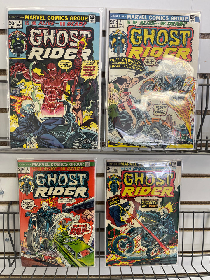 Ghost Rider Vol 1 (1973) Complete Set, includes #1 CGC 6.0