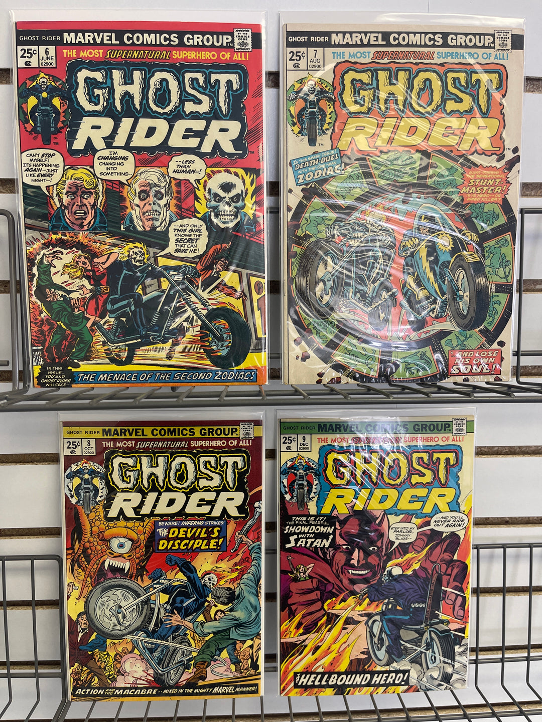 Ghost Rider Vol 1 (1973) Complete Set, includes #1 CGC 6.0