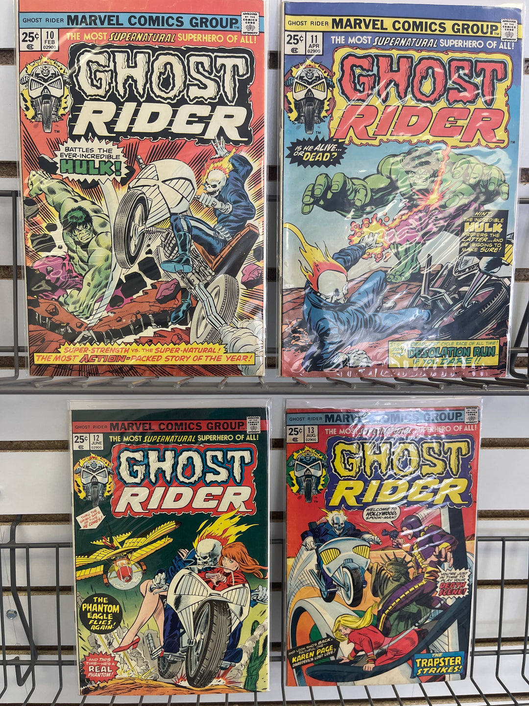 Ghost Rider Vol 1 (1973) Complete Set, includes #1 CGC 6.0