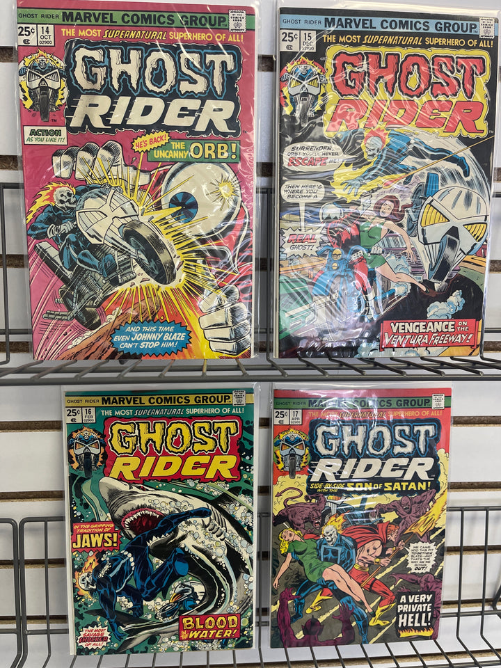 Ghost Rider Vol 1 (1973) Complete Set, includes #1 CGC 6.0