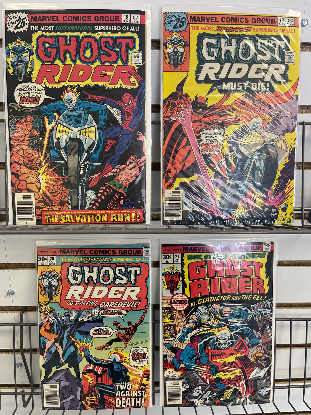 Ghost Rider Vol 1 (1973) Complete Set, includes #1 CGC 6.0