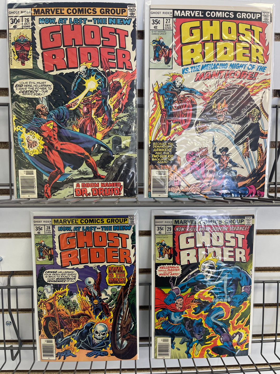 Ghost Rider Vol 1 (1973) Complete Set, includes #1 CGC 6.0