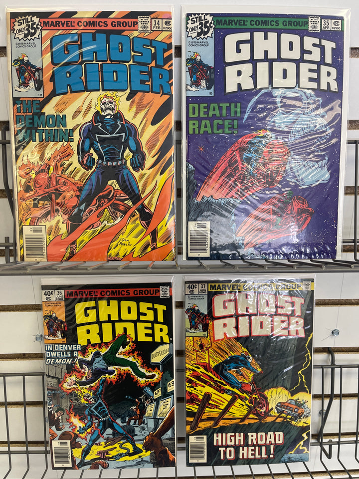 Ghost Rider Vol 1 (1973) Complete Set, includes #1 CGC 6.0