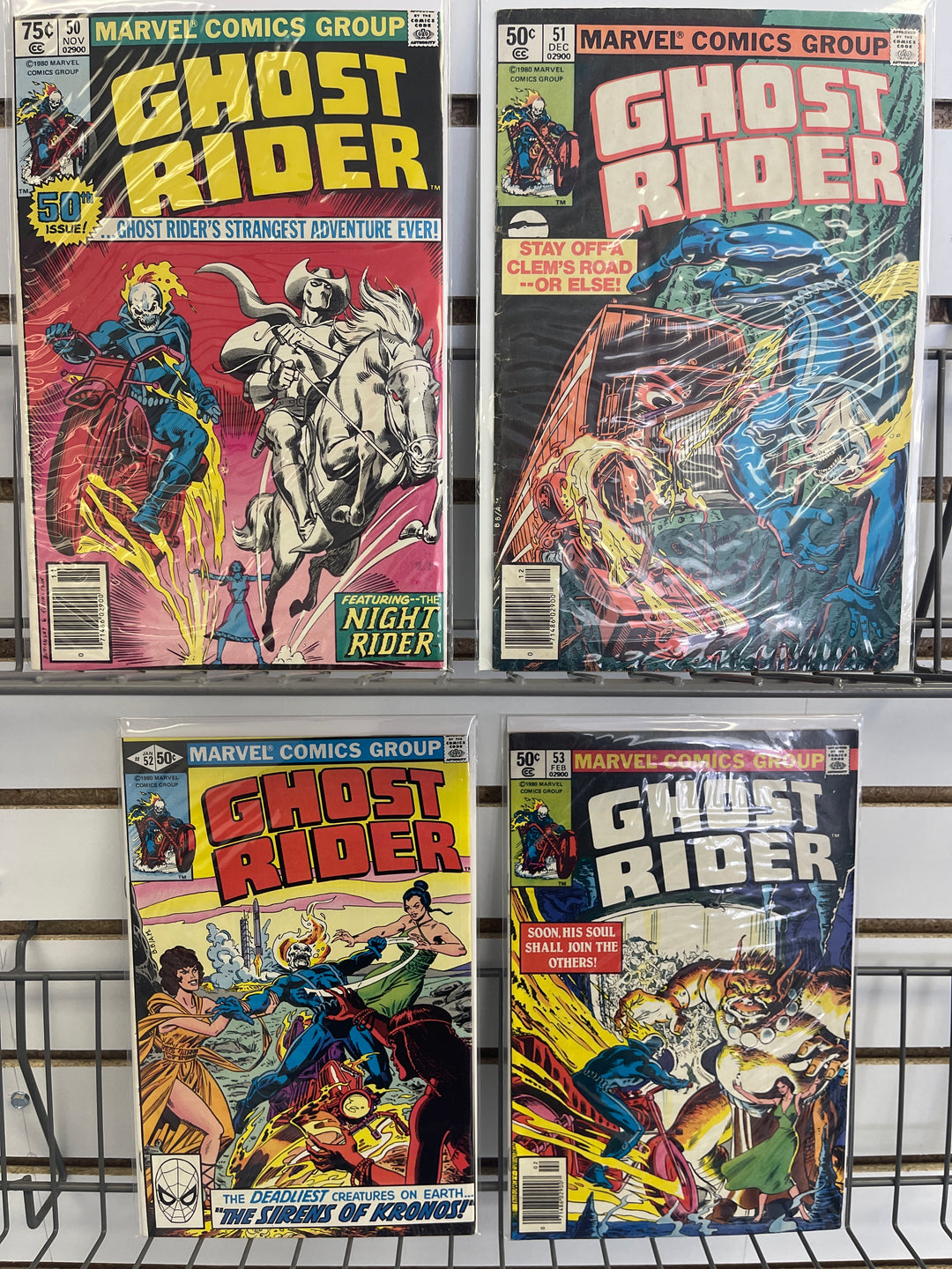 Ghost Rider Vol 1 (1973) Complete Set, includes #1 CGC 6.0