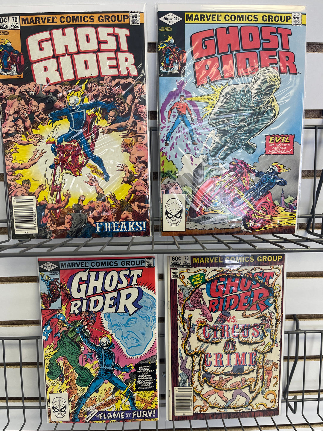 Ghost Rider Vol 1 (1973) Complete Set, includes #1 CGC 6.0