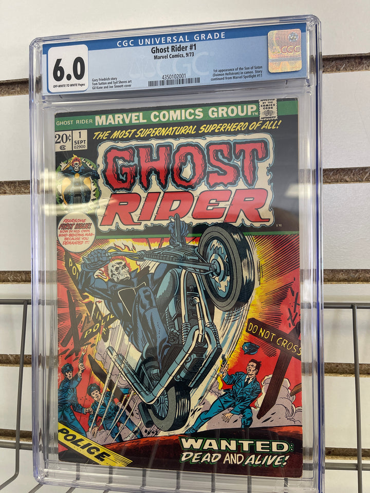 Ghost Rider Vol 1 (1973) Complete Set, includes #1 CGC 6.0