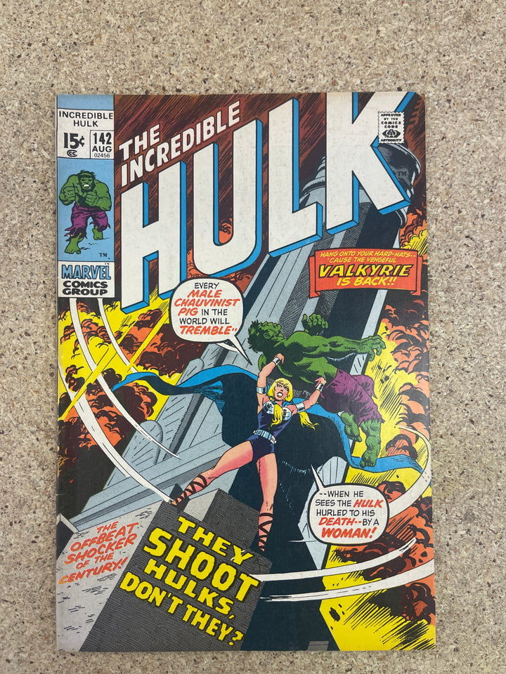 Incredible Hulk #142