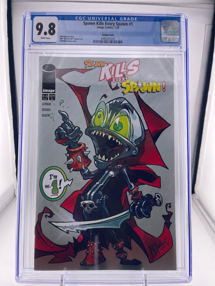 Spawn Kills Every Spawn CGC 9.8