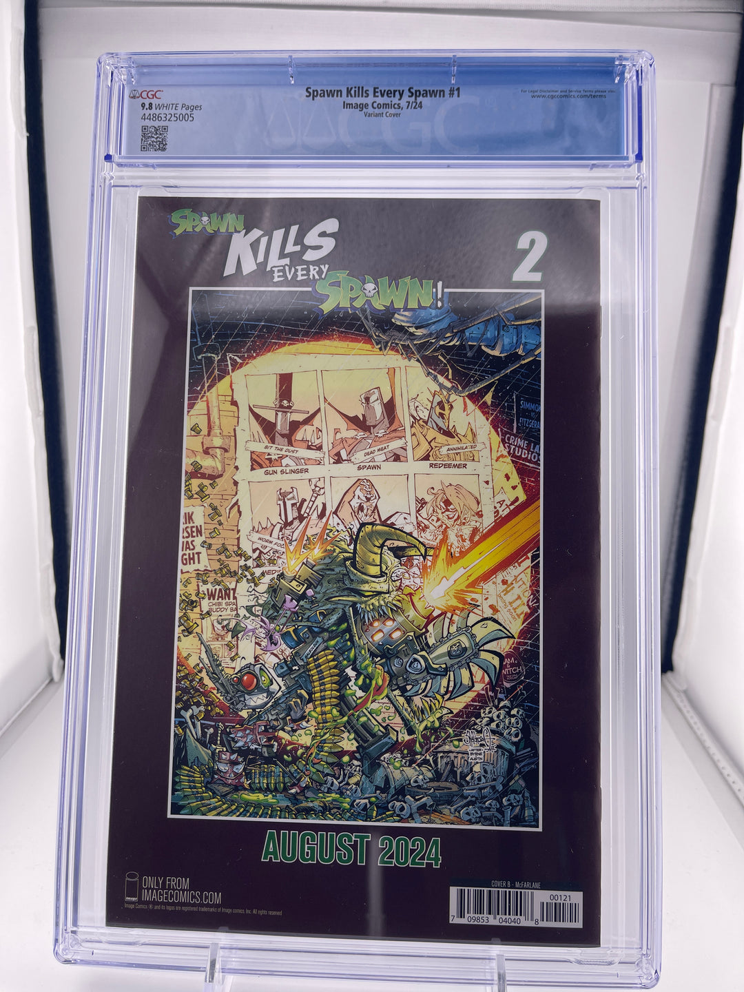 Spawn Kills Every Spawn CGC 9.8