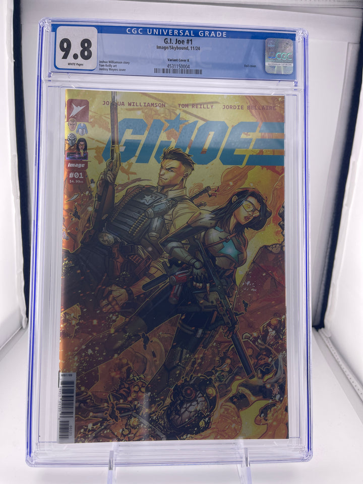 G. I. Joe #1 1:100 Jon Boy Meyers CGC 9.8