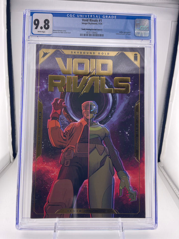 Void Rivals #1 10th Print Foil CGC 9.8