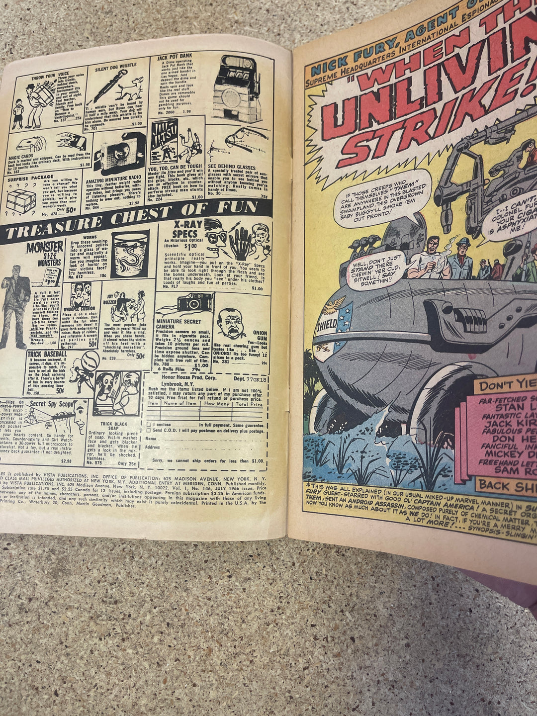 Strange Tales #146 Last Ditko