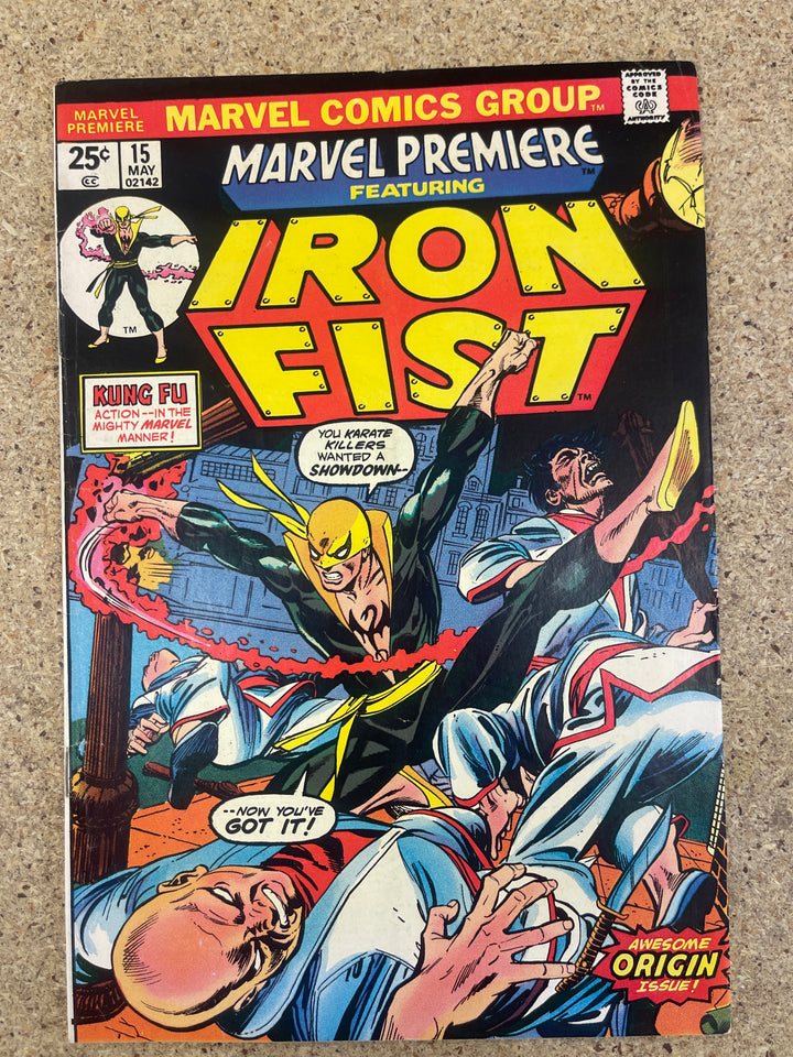 Marvel Premiere #15 1st Iron Fist