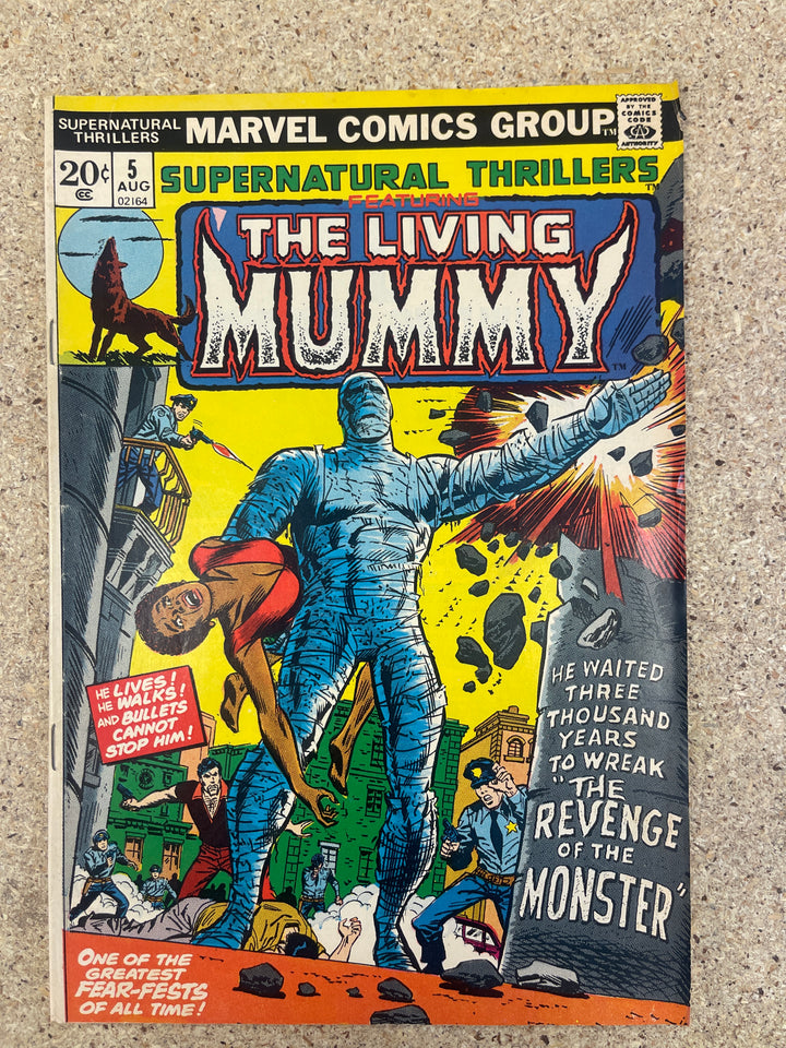 Supernatural Thrillers #1-8 1st Living Mummy