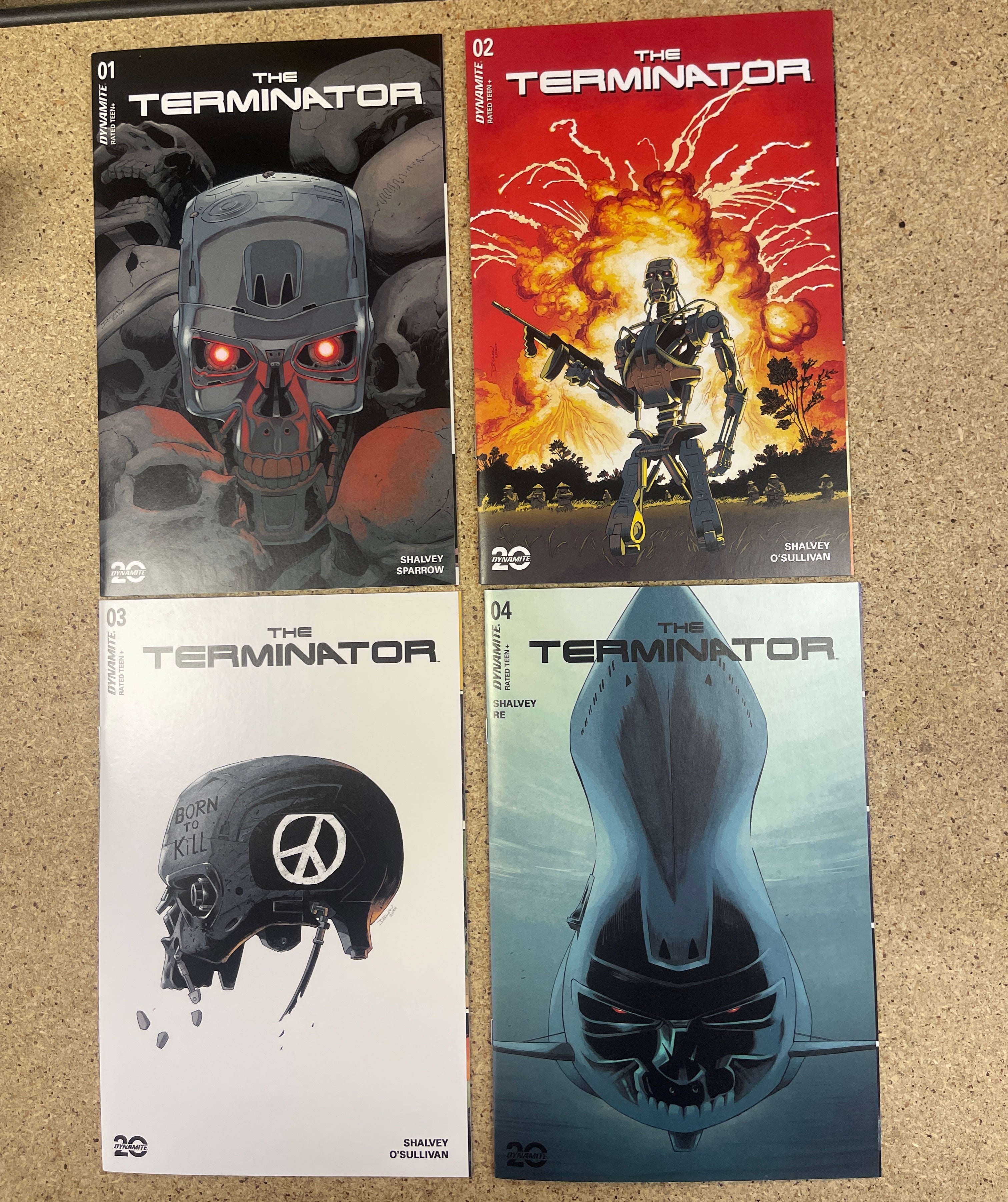 The Terminator #1-10 – Subscription Comics