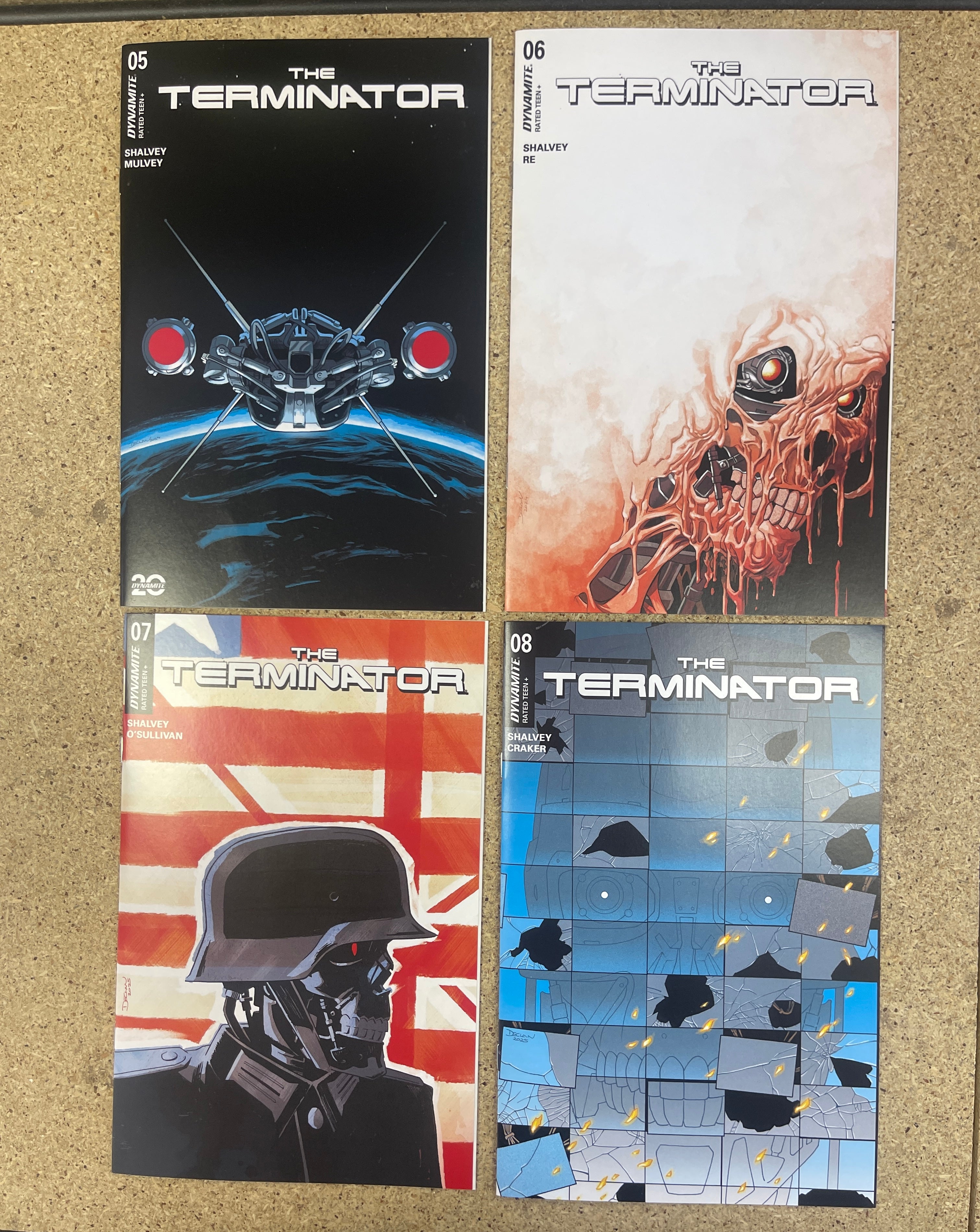 The Terminator #1-10 – Subscription Comics
