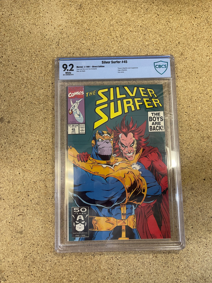 Silver Surfer #45 CBCS 9.2