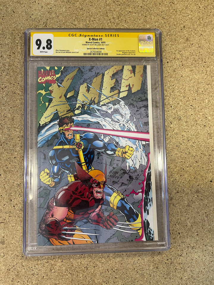 X-men  #1 CGC 9.8 Scott Williams Autograph