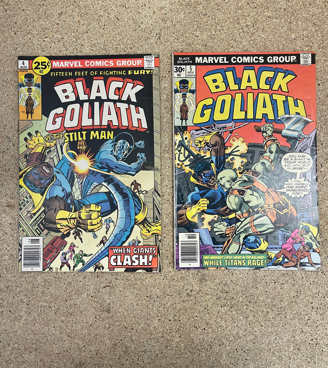 Black Goliath #1-5