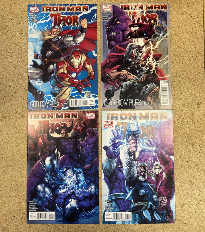 Iron Man Thor #1-4 God Complex