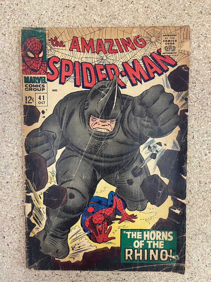 Amazing Spiderman  #41 1st Rhino