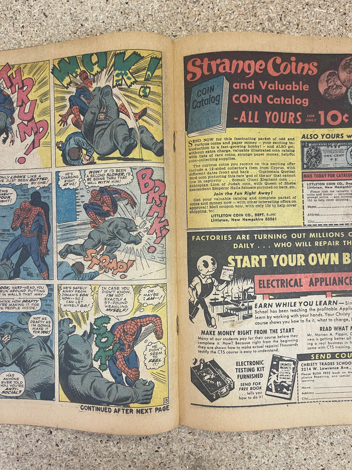 Amazing Spiderman  #41 1st Rhino