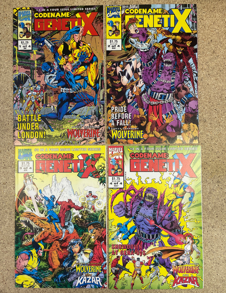 Codename Genetix #1-4