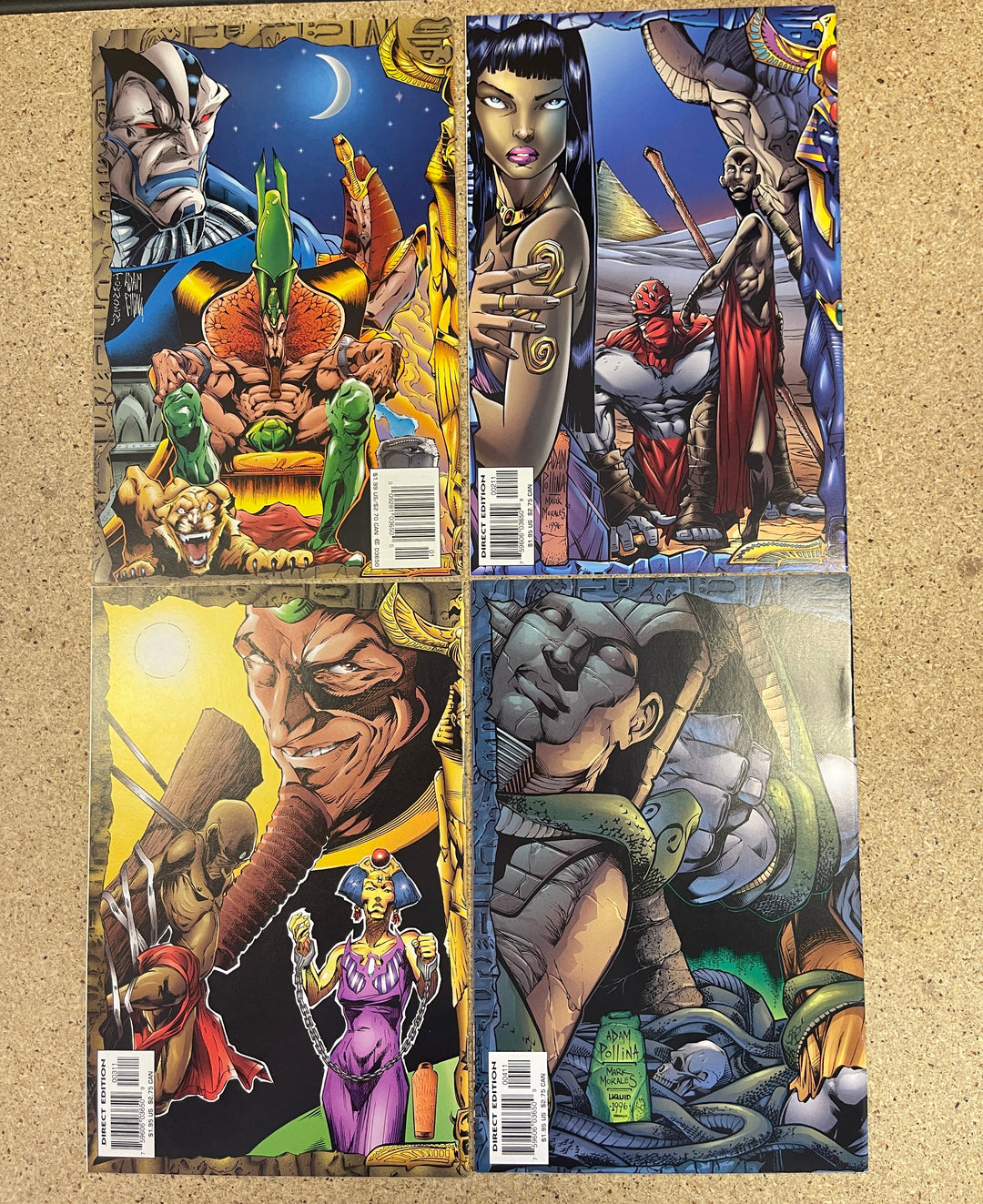 The Rise of Apocalypse #1-4