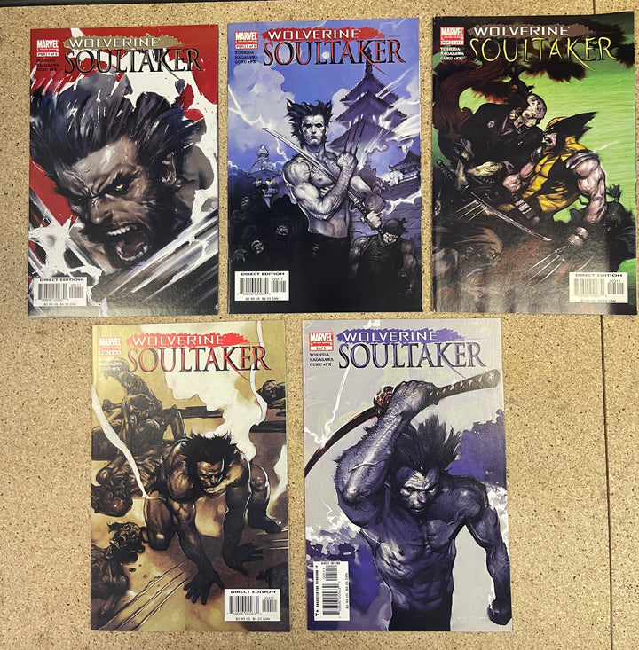 Wolverine Soultaker #1-5