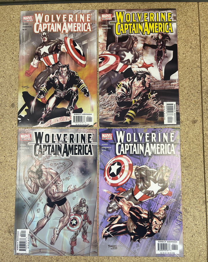 Wolverine Captain America #1-4