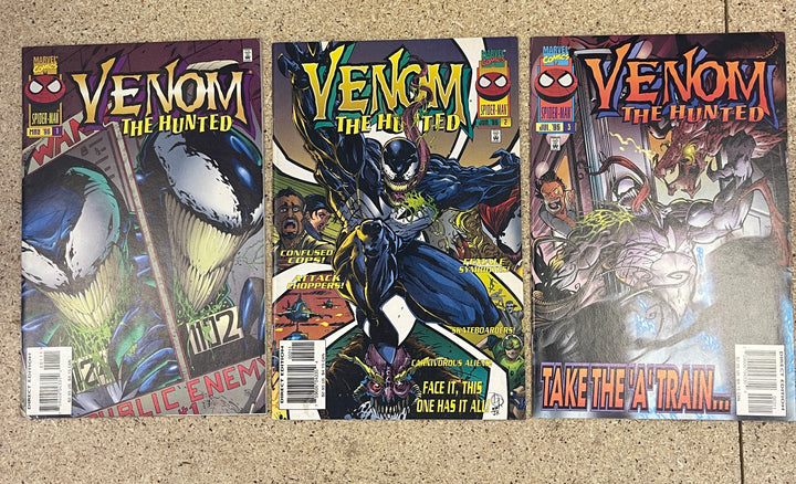 Venom The Hunted #1-3