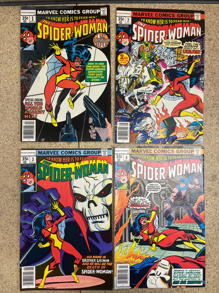 Spider Woman Vol 1 #1-25 + Marvel Spotlight #32 1st App Spider Woman