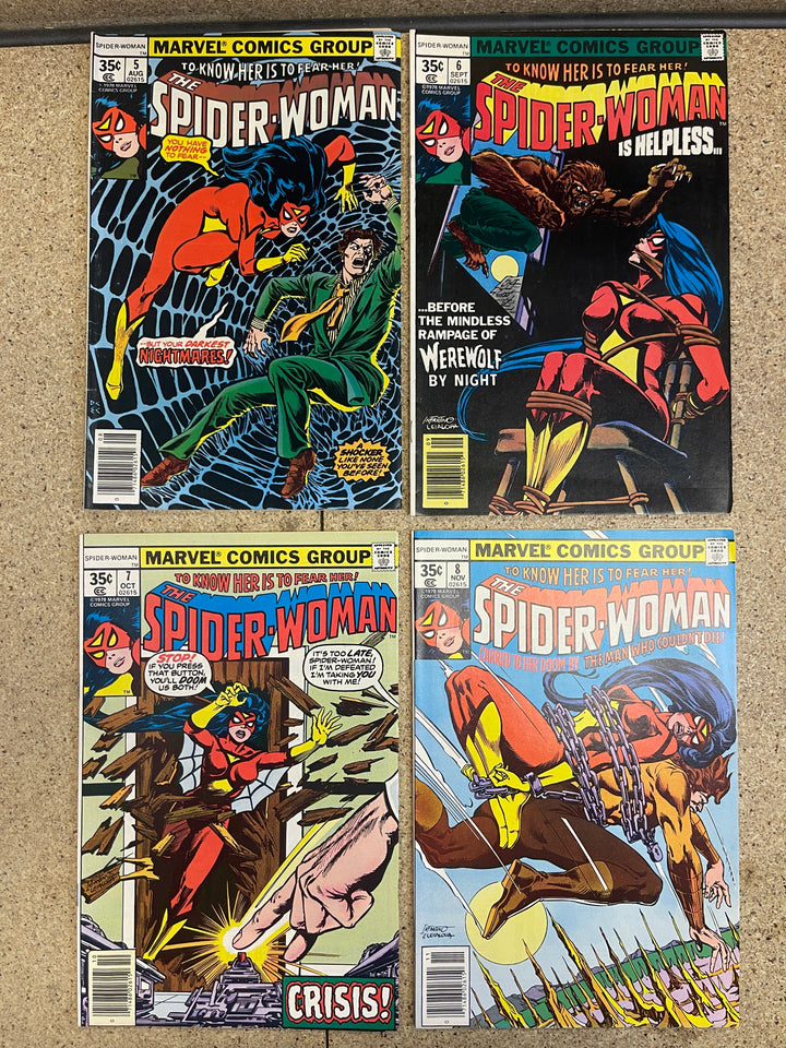 Spider Woman Vol 1 #1-25 + Marvel Spotlight #32 1st App Spider Woman