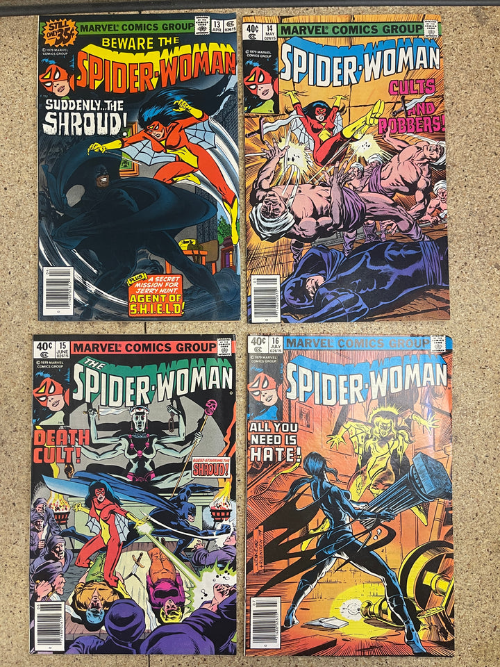 Spider Woman Vol 1 #1-25 + Marvel Spotlight #32 1st App Spider Woman