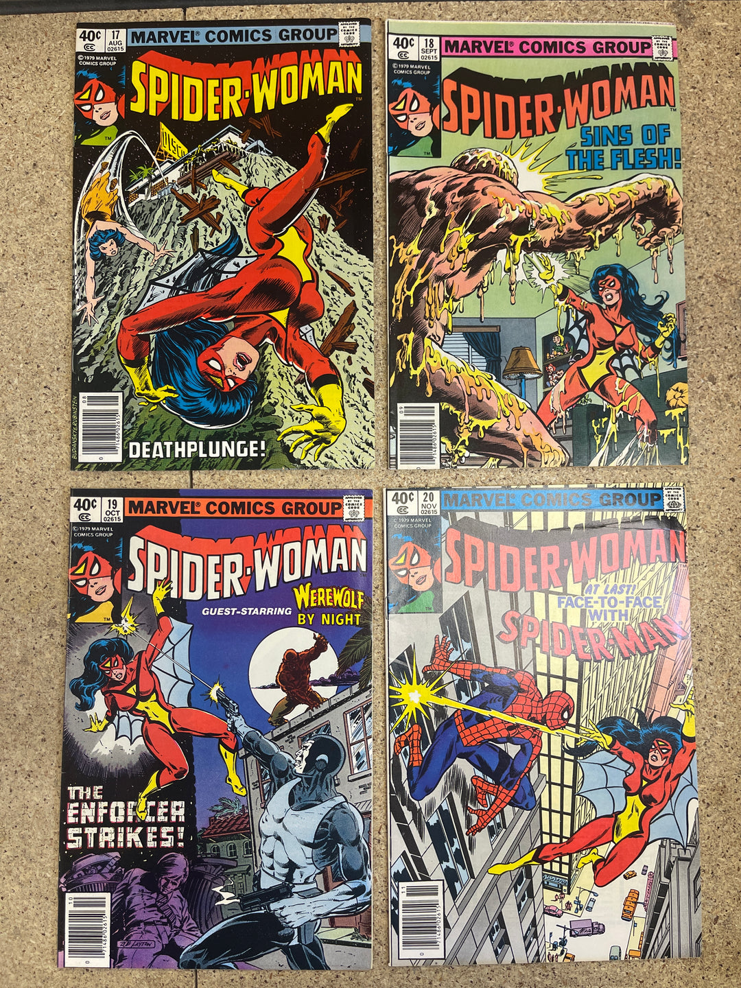 Spider Woman Vol 1 #1-25 + Marvel Spotlight #32 1st App Spider Woman
