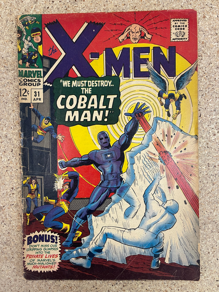 X-men #31 Cobalt Man