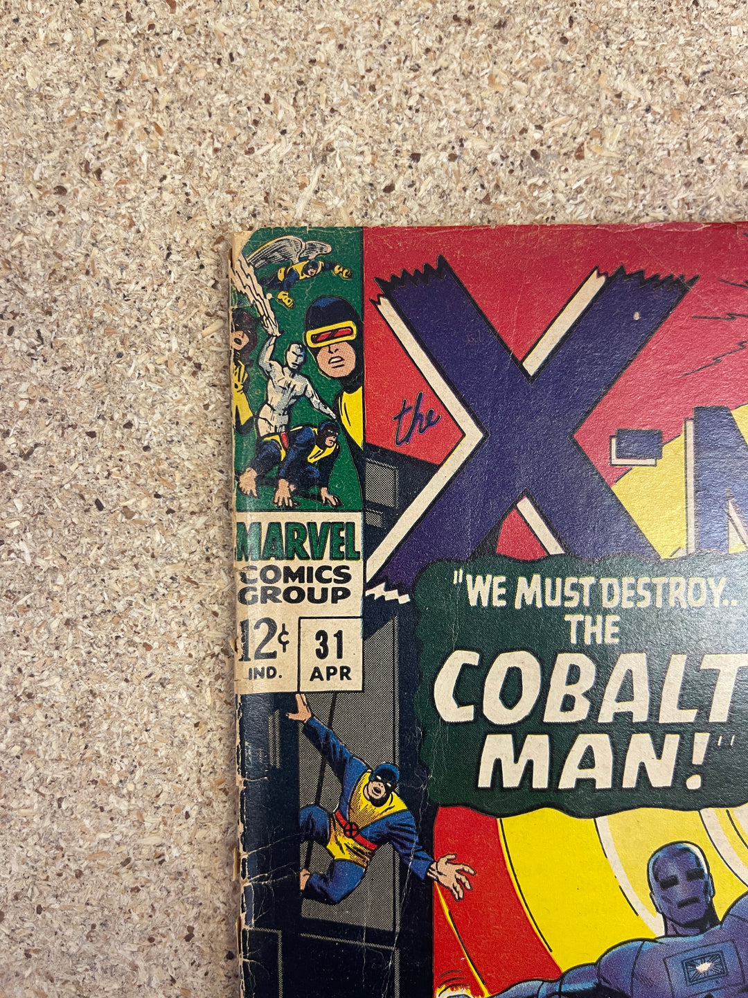 X-men #31 Cobalt Man