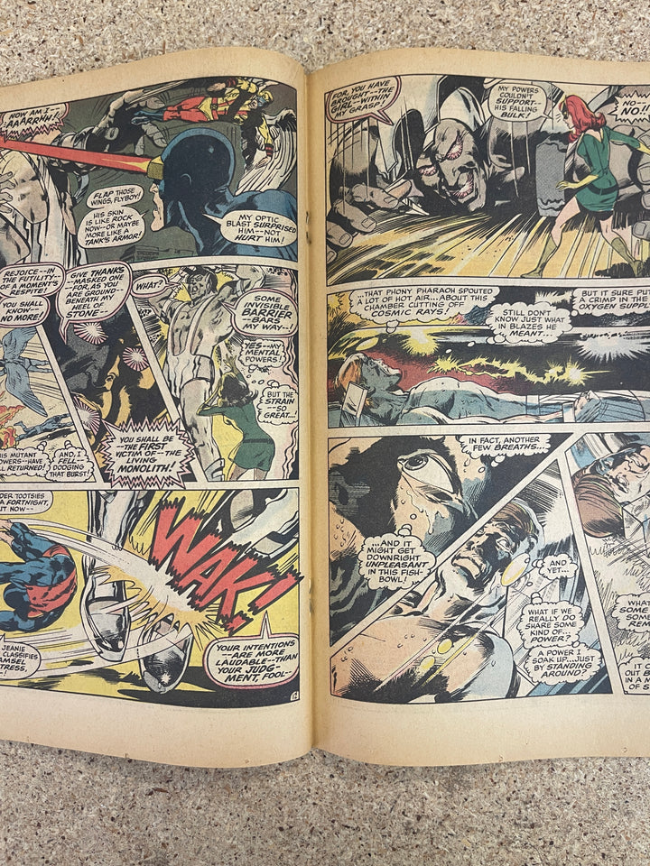 X-men #56 1st Living Monolith