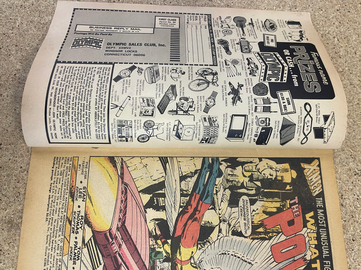 X-men #56 1st Living Monolith