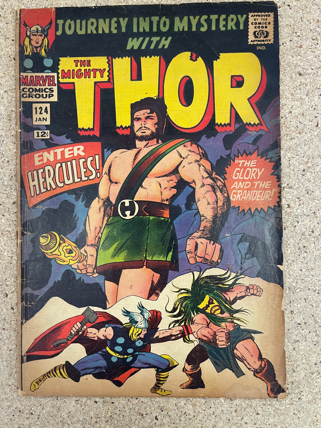 Thor #124 2nd Hercules