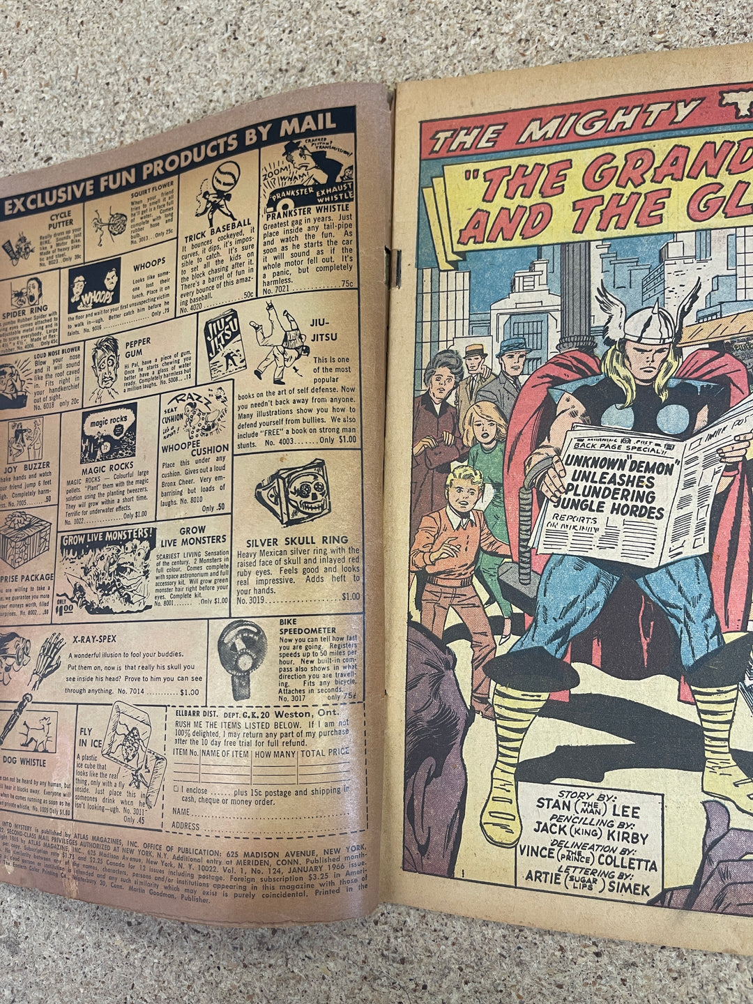 Thor #124 2nd Hercules